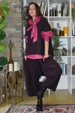 Paloma Tela Poet Blouse Deep Raspberry